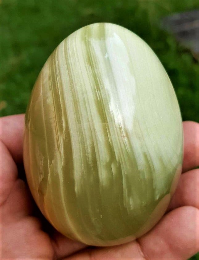 Multi Colored Onyx EGG - 252 Grams - 2