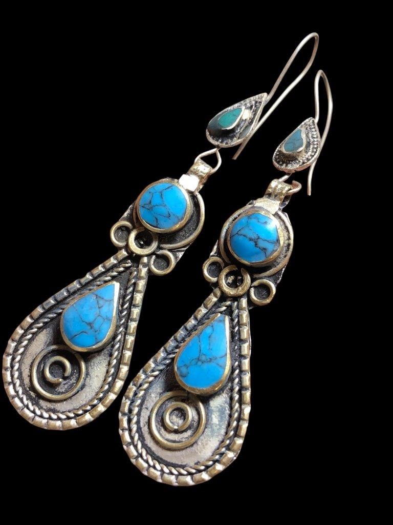 Torquoise Earrings - 2