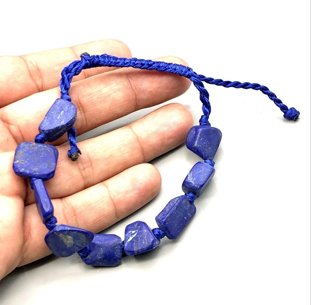 Lapis Charm Bracelet (1 of 4)