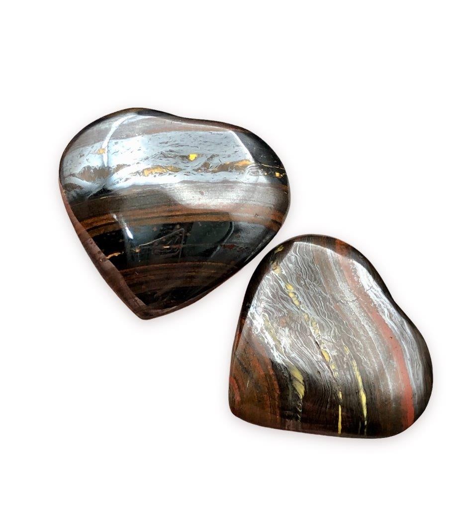 Paired Tiger Eye High Quality Crystal Heart: Paired Tiger Eye High Quality Crystal HeartShipping Rate: $45.00 .shipping rates are determined by Parcel weight and destination.Combined shipping: We offer combine shipping on multiple items