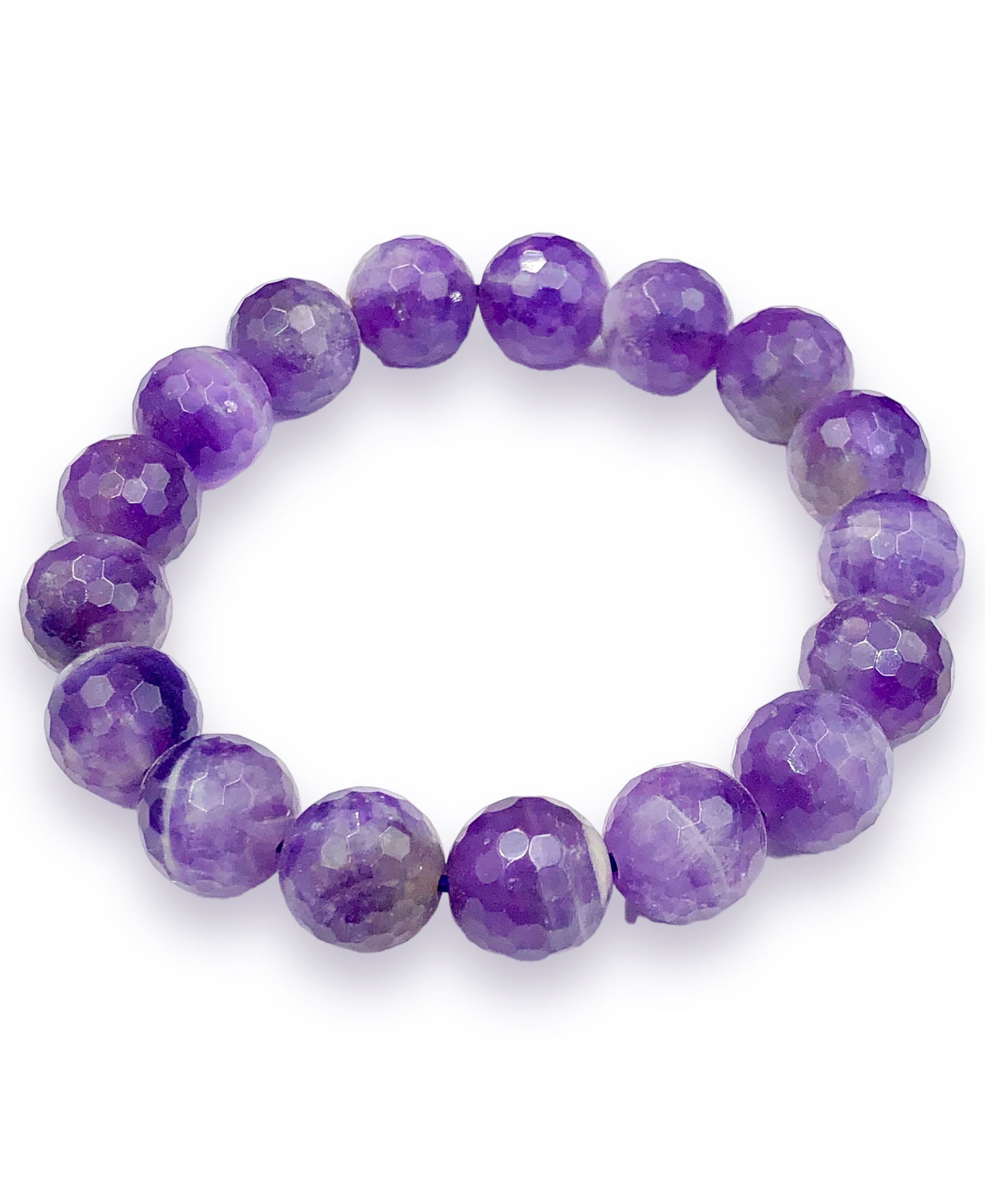 Natural Amethyst Gemstone Bracelet: Natural Amethyst Gemstone BraceletShipping Rate: $25.00 .shipping rates are determined by Parcel weight and destination.Combined shipping: We offer combine shipping on multiple items purchased to redu