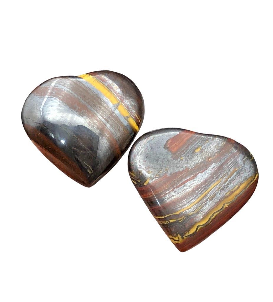 Polished Tiger Eye hearts Stones: Polished Tiger Eye hearts StonesShipping Rate: $23.00 .shipping rates are determined by Parcel weight and destination.Combined shipping: We offer combine shipping on multiple items purchased to reduce