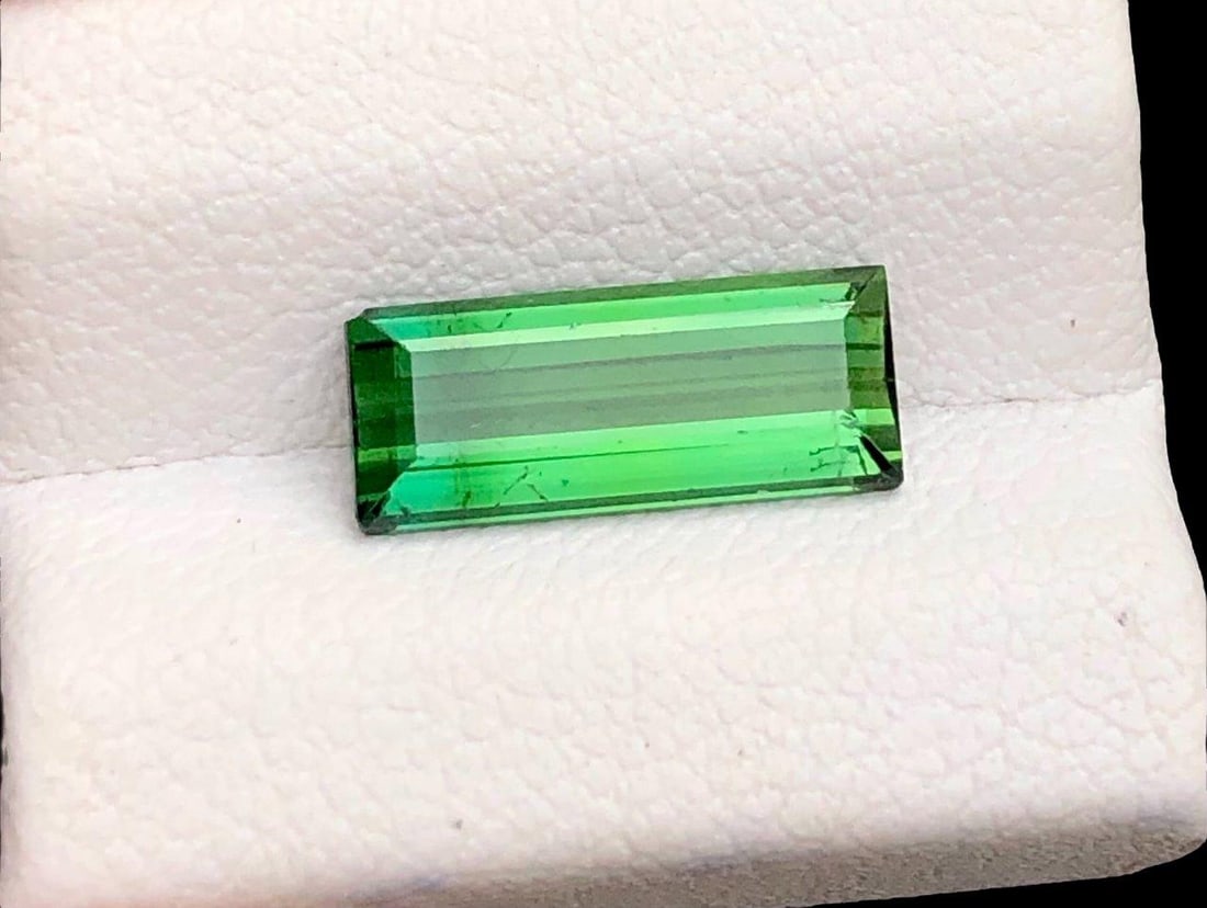 1.75 Carats Green Tourmaline - 12X5X4 mm (1 of 3)