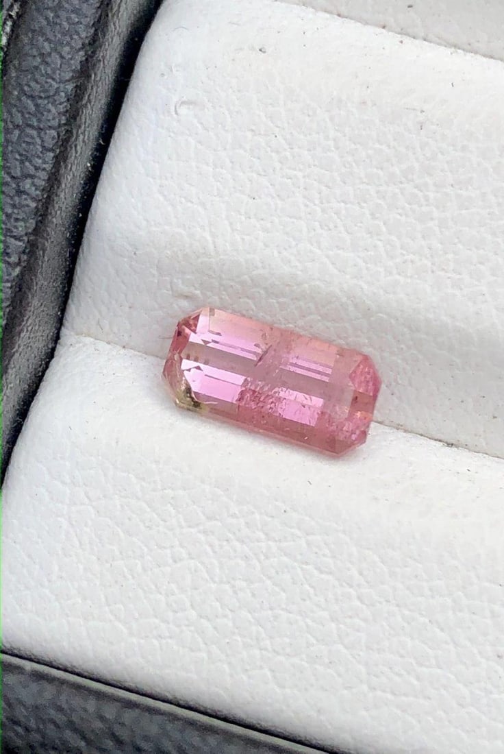 1.10 Carats Natural Pink Tourmaline - 8.5X4X3 mm: 1.10 Carats Natural Pink Tourmaline - 8.5X4X3 mm Shipping Rate: FREE SHIPPINGshipping rates are FREE WORLDWIDECombined shipping: We offer combine shipping on multiple items purchased to reduce shippin