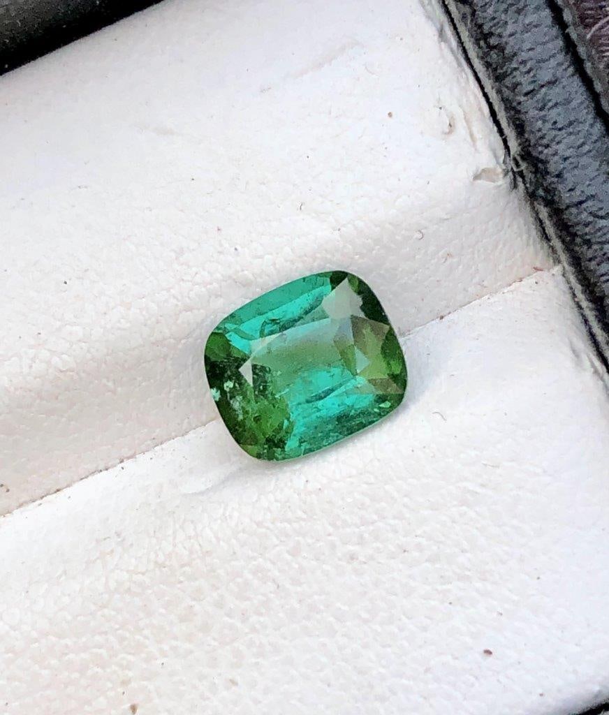 1.70 Carats Greenish Blue Tourmaline - 7X7X5 mm: 1.70 Carats Greenish Blue Tourmaline - 7X7X5 mm Shipping Rate: $15.00 .shipping rates are determined by Parcel weight and destination.Combined shipping: We offer combine shipping on multiple items pur