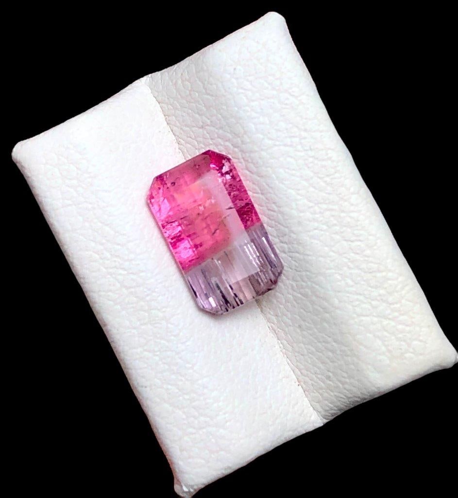 Pretty Natural Multi Color Tourmaline Gemstone - 2.30 Carats - 10X6X4 mm: Pretty Natural Multi Color Tourmaline Gemstone - 2.30 Carats - 10X6X4 mm Shipping Rate: $15.00 .shipping rates are determined by Parcel weight and destination.Combined shipping: We offer combine shipp