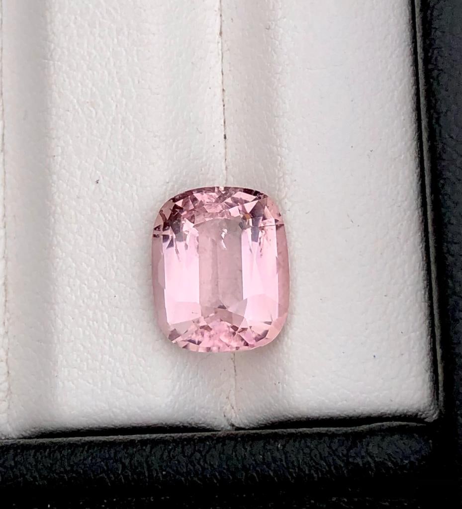 4.10 Carats Fiery Baby Pink Tourmaline Gemstone - 11X9X6 mm: 4.10 Carats Fiery Baby Pink Tourmaline Gemstone - 11X9X6 mm Shipping Rate: $15.00 .shipping rates are determined by Parcel weight and destination.Combined shipping: We offer combine shipping on multip