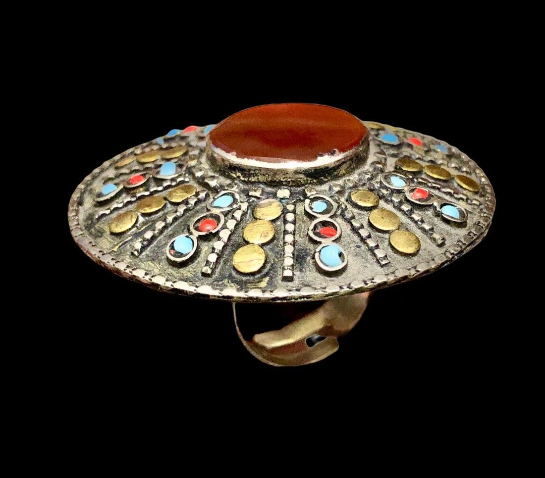 Old Fashion Jewelry - Agate Ring in Gale (1 of 4)