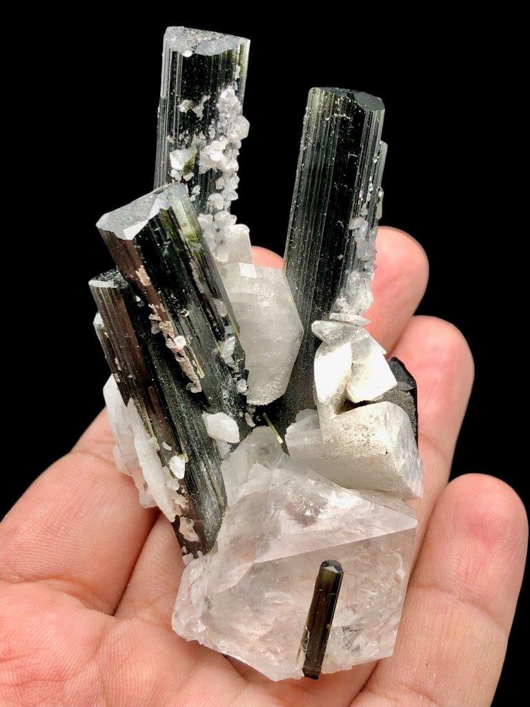 Green Cap Tourmaline & Elbaite Crystal Specimen – Astaknala Mine, 97 Gram (1 of 7)