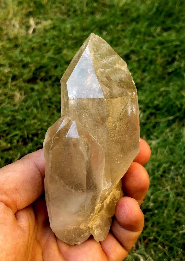 Undamaged Smoky Quartz Cluster - 294 Grams: Undamaged Smoky Quartz Cluster - 294 GramsShipping Rate: $36.00 .shipping rates are determined by Parcel weight and destination.Combined shipping: We offer combine shipping on multiple items purchased