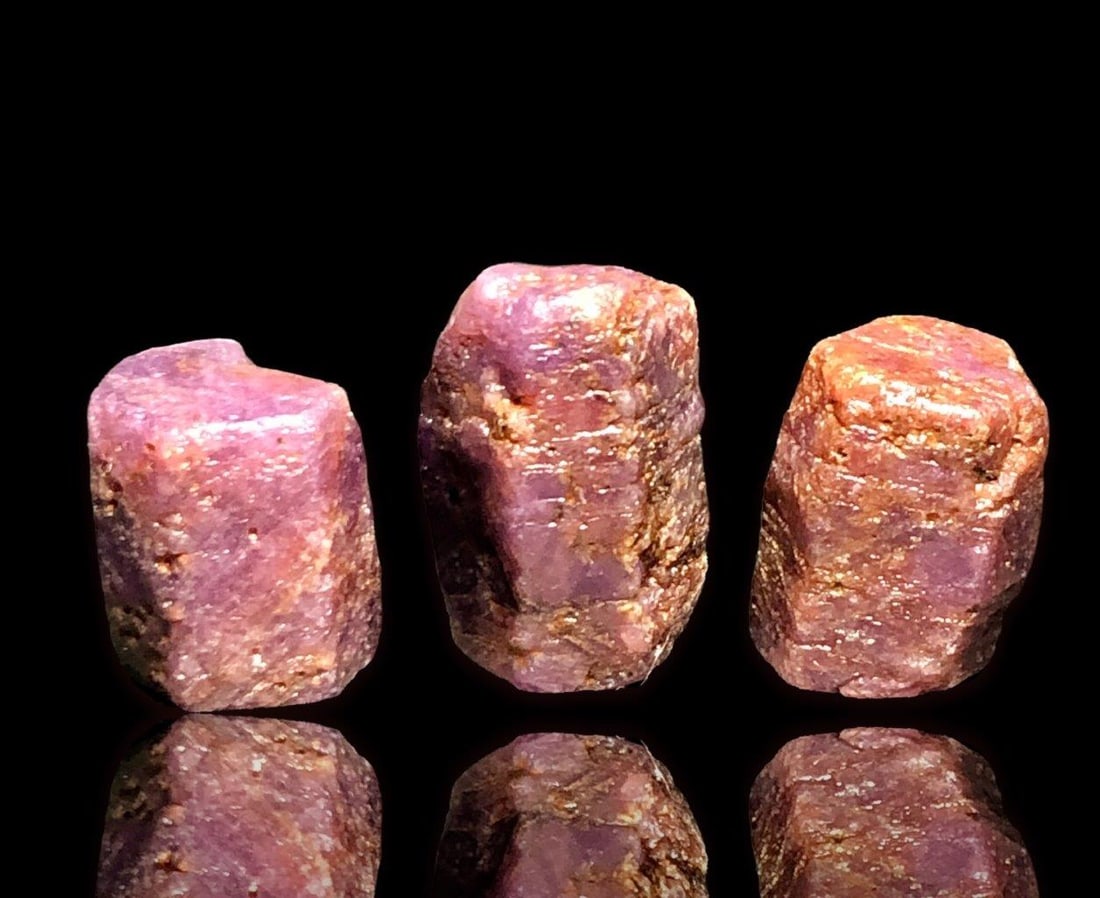 40 Grams Natural Ruby Crystals (1 of 2)
