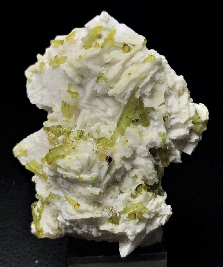 91.3 Grams Natural Tourmaline Crystals With Feldspar (1 of 4)