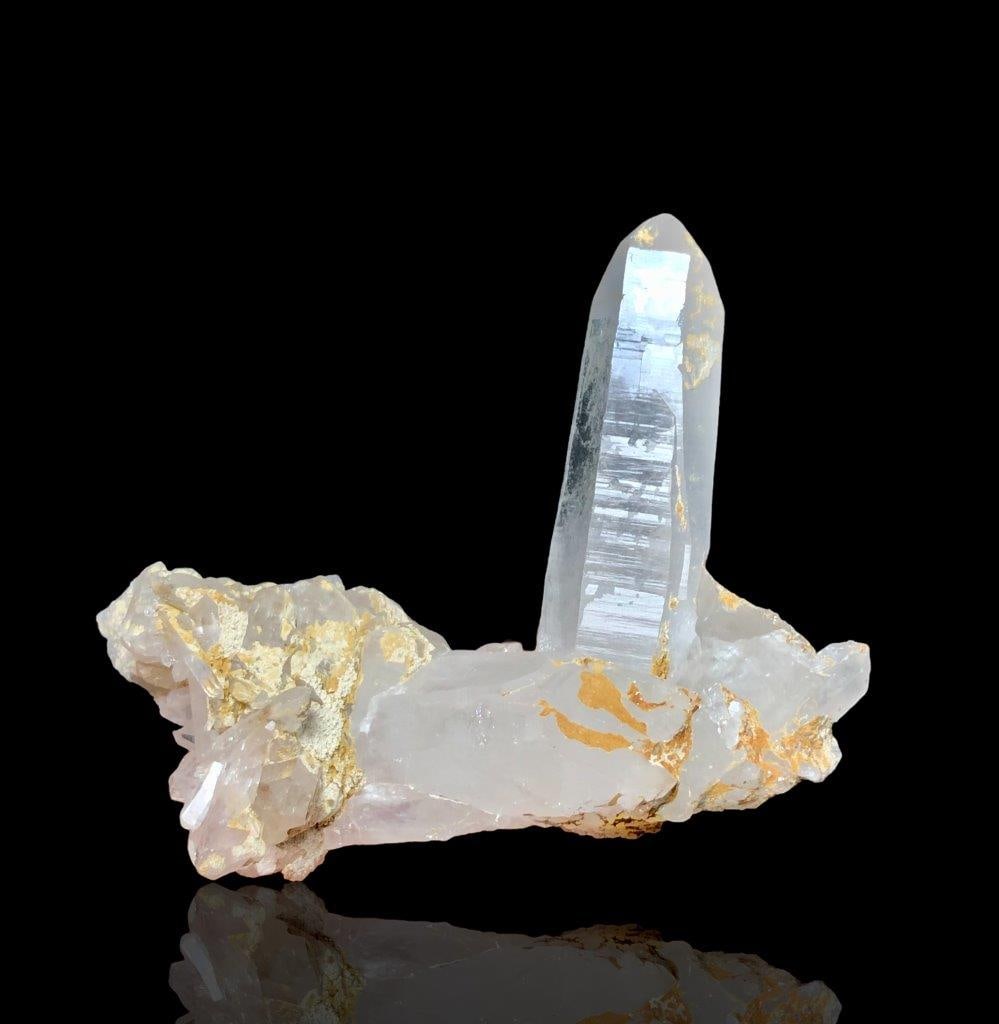 131 Grams Quartz Crystals Cluster - 107X81X30 mm (1 of 4)