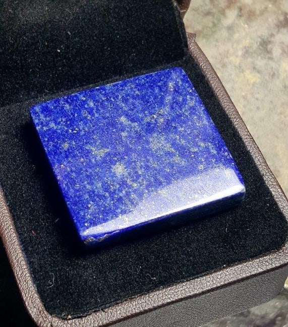 Quality Polished Lapis Biscuit: Quality Polished Lapis Biscuit - 33X6 mm Shipping: $23.00. Shipping rates are determined by Parcel weight and destination.