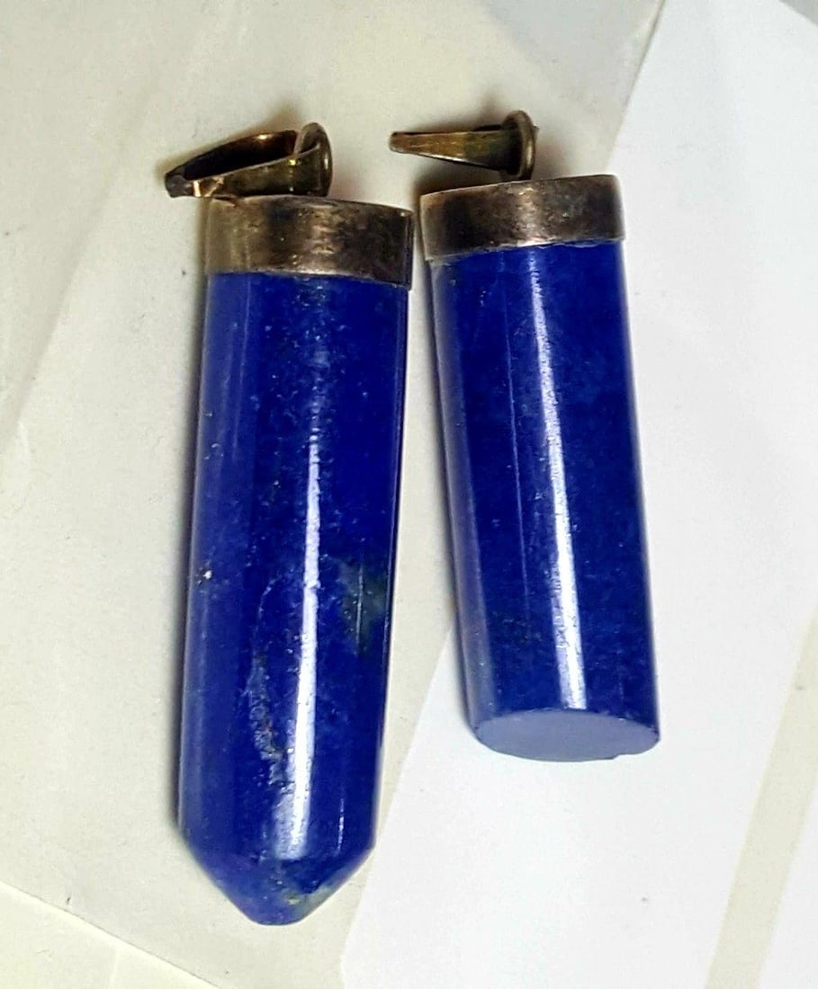Lapis Pendant Paired (1 of 2)