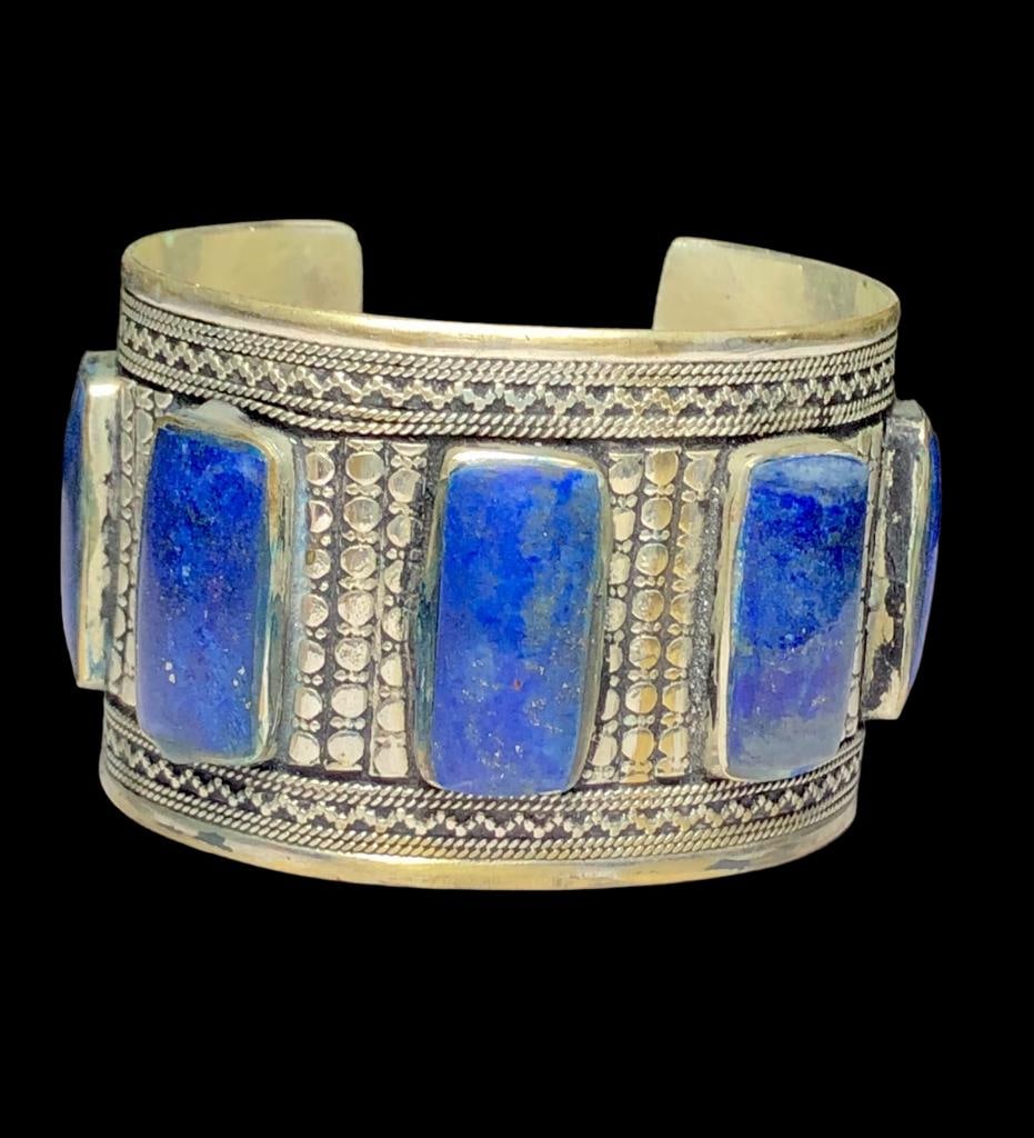 Lapis Lazuli Hand Made Jewelry - Natural Gale Bracelet (1 of 4)
