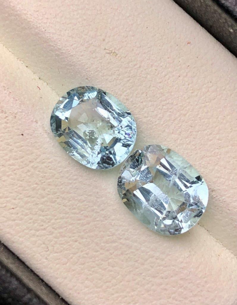 5.65 Carats Natural Santa Maria Aquamarine Gemstones - 11X9X6 mm: 5.65 Carats Natural Santa Maria Aquamarine Gemstones - 11X9X6 mm Choose design of your own and we will make it for youWe accept custom order in Sterling Silver, Gold and Platinum in WholeSale PriceCol