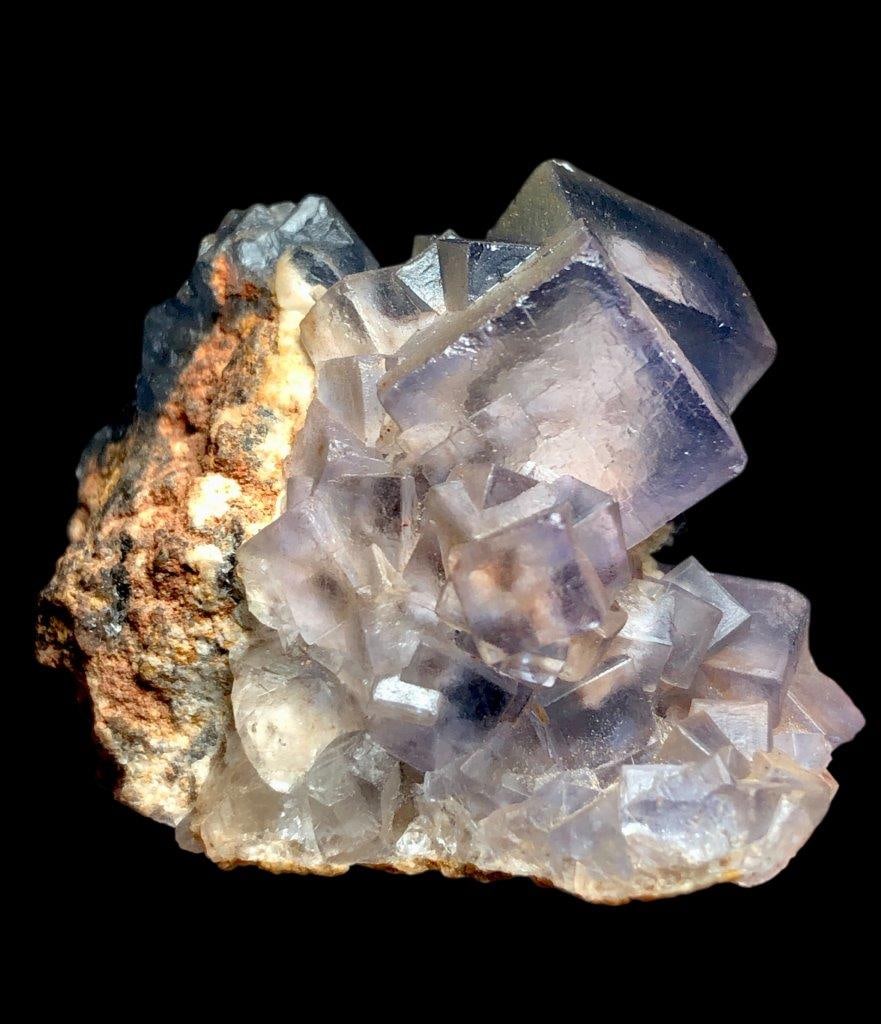 39.92 Grams Phantom Cubic Fluorite Mineral Specimen - 35X40X25 mm (1 of 4)