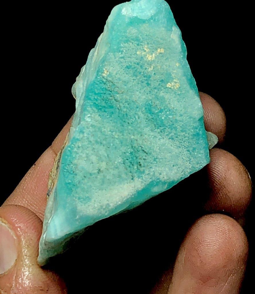 58.8 Grams Natural Deep Blue Aragonite Mineral Specimen - 60X35X25 mm: 58.8 Grams Natural Deep Blue Aragonite Mineral Specimen - 60X35X25 mm Shipping Rate: FREE SHIPPING .shipping rates are determined by Parcel weight and destination.Combined shipping: We offer combine s