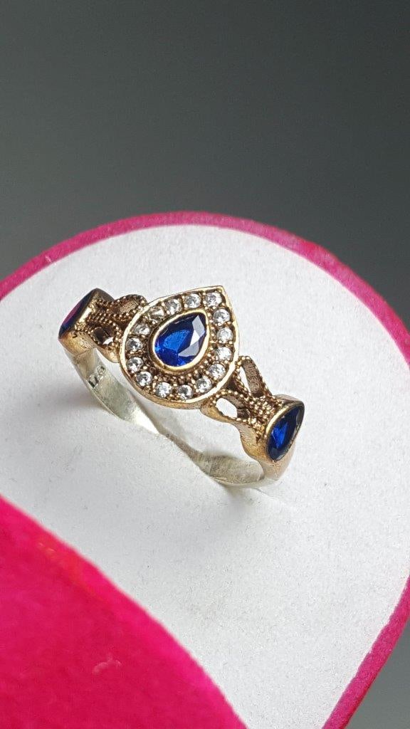 Turkish Handmade Ring: Beautiful Women's Ring, Turkish Handmade Ring FREE SHIPPING Shipping rates are determined by Parcel weight and destination.