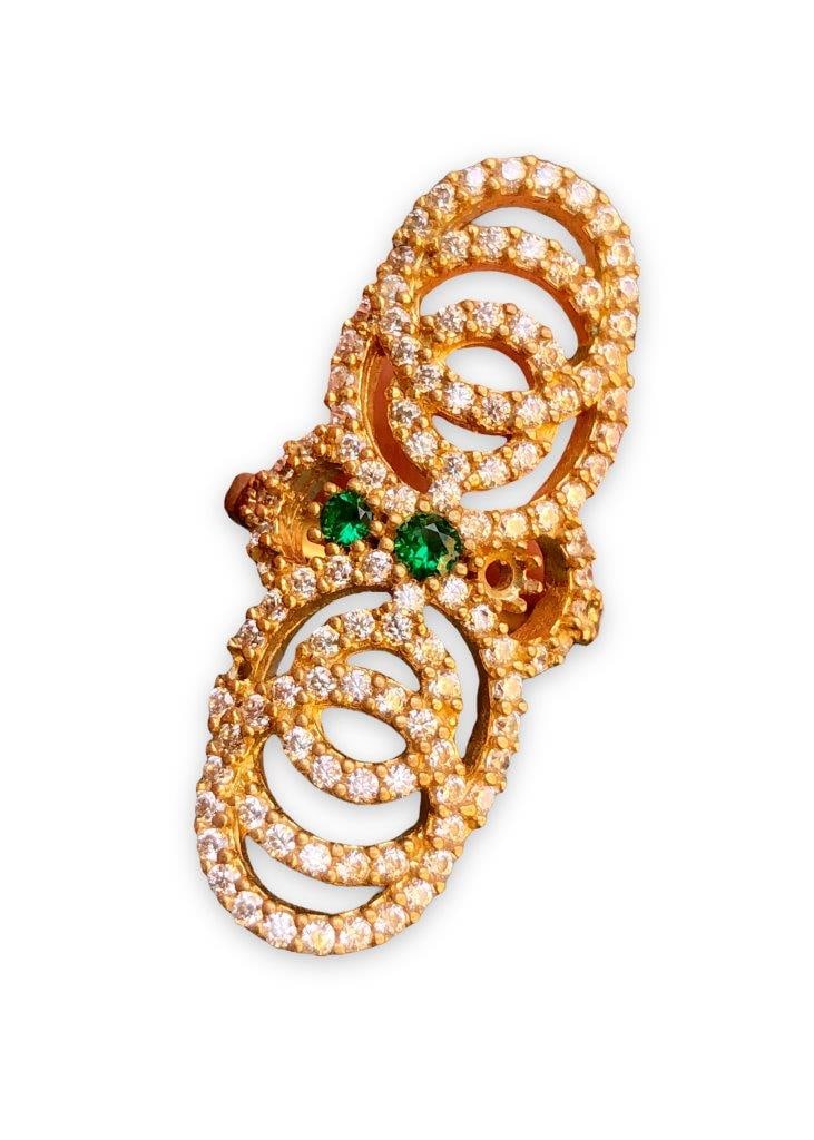 Zirconic Bronze Ladies Ring: Zirconic Bronze Ladies Ring FREE SHIPPING Shipping rates are determined by Parcel weight and destination.