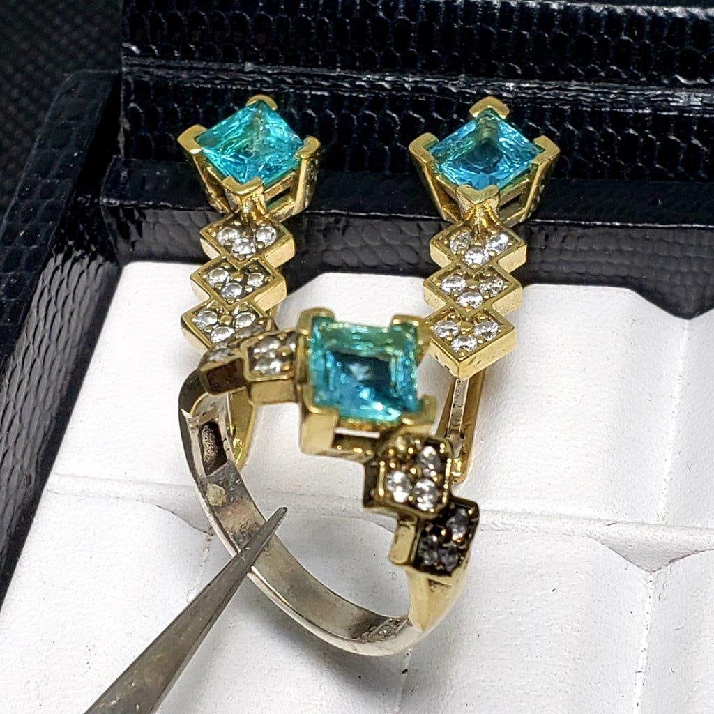 Turkish Jewelry - Bronze Earrings and Ring: Turkish Jewelry - Bronze Earrings and Ring FREE SHIPPING Shipping rates are determined by Parcel weight and destination.