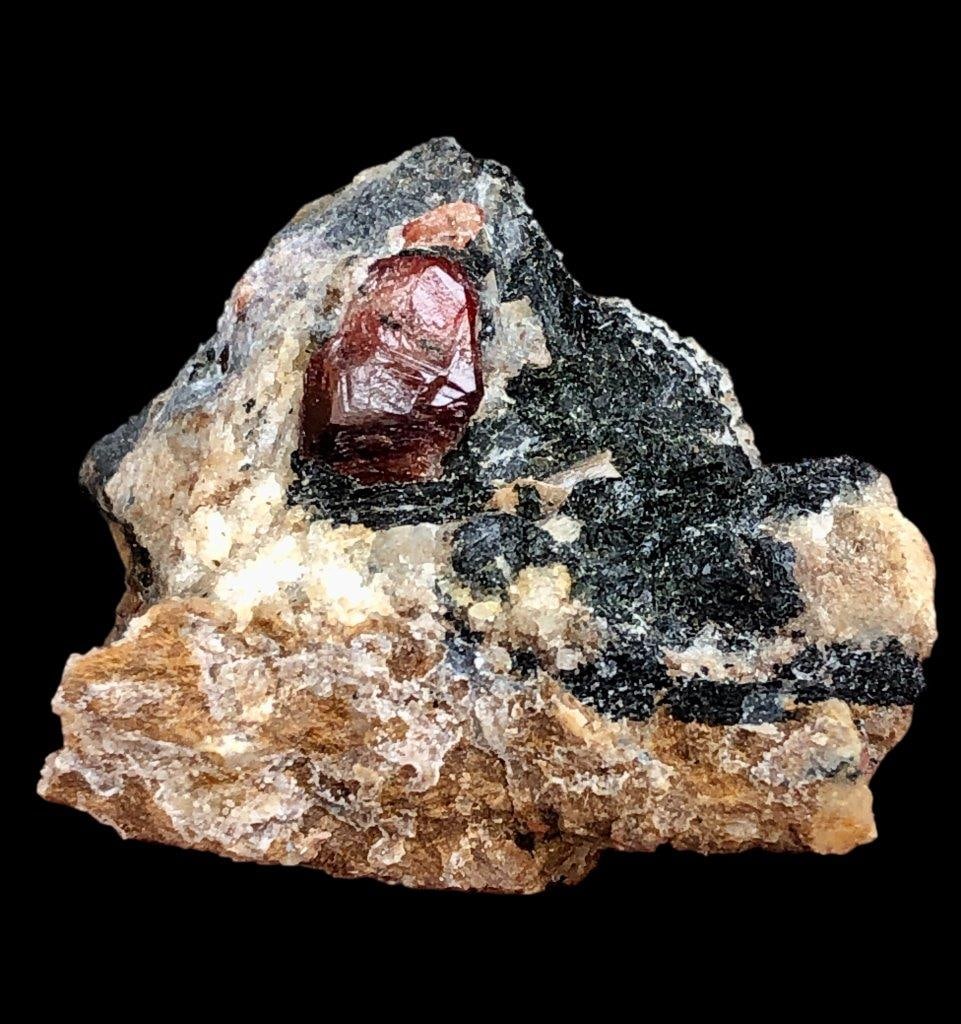 66.5 Grams Natural Zircons Crystals With Mother Rock - 60X50X30 mm (1 of 5)