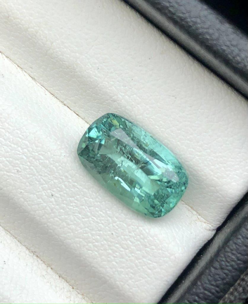 4.70 Carats Lagoon Tourmaline - 12X8X6 mm: 4.70 Carats Lagoon Tourmaline - 12X8X6 mm Shipping Rate: $15.00 .shipping rates are determined by Parcel weight and destination.Combined shipping: We offer combine shipping on multiple items purchased
