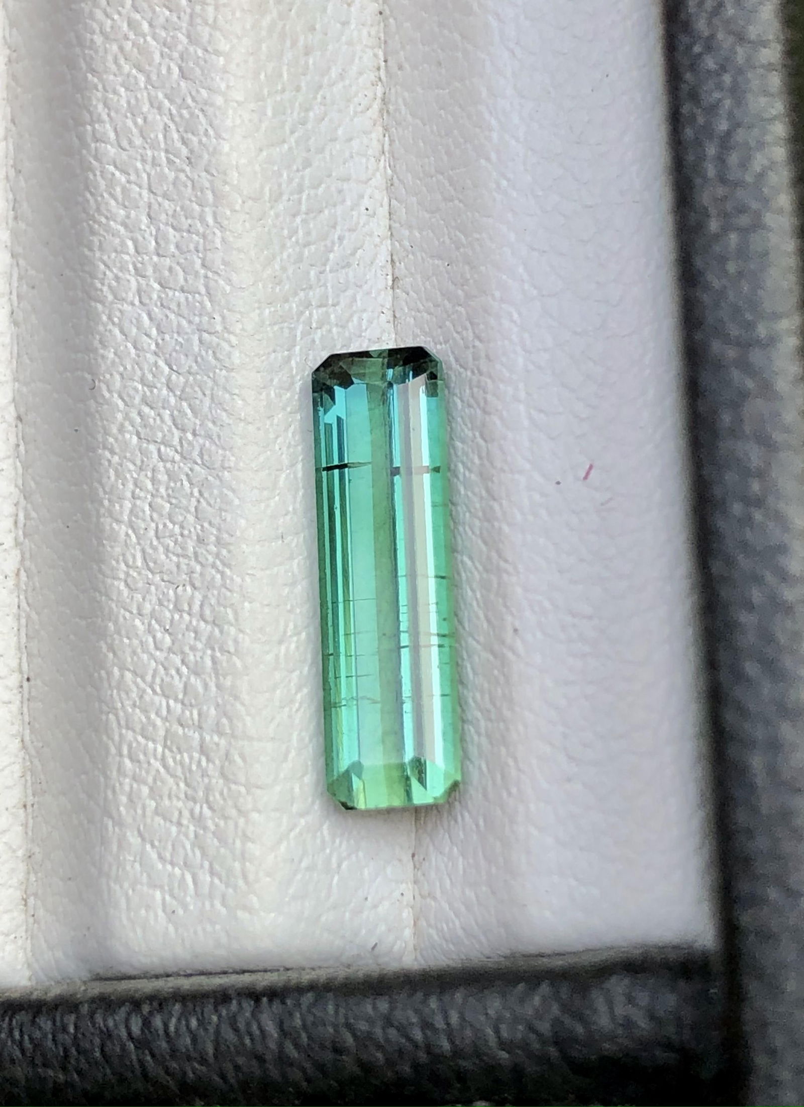 2.25 Carats Greenish Blue Natural Tourmaline Gemstone Afganistan - 14.5X4X3 mm: 2.25 Carats Greenish Blue Natural Tourmaline Gemstone Afganistan - 14.5X4X3 mmShipping Rate: $15.00 .shipping rates are determined by Parcel weight and destination.Combined shipping: We offer combine