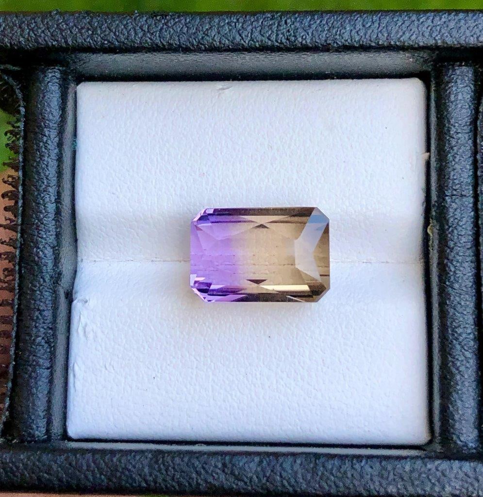 6.95 Carats Very fine Quality Ametrine Gem - 12X8X8 mm: 6.95 Carats Very fine Quality Ametrine Gem - 12X8X8 mmShipping Rate: $15.00 .shipping rates are determined by Parcel weight and destination.Combined shipping: We offer combine shipping on multiple ite