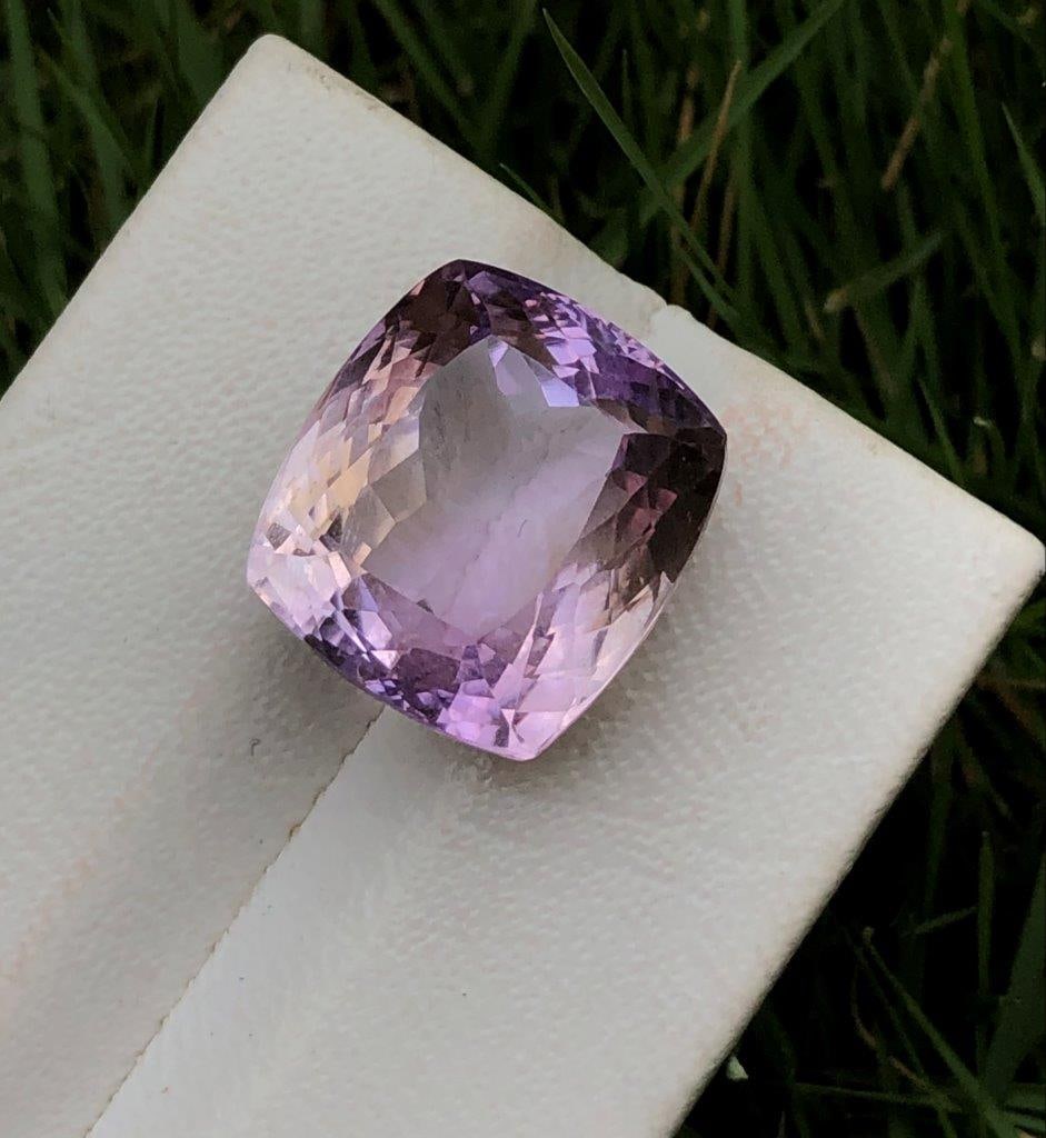 Ametrine Precious Gemstone - 15.90 crts: Ametrine Precious Gemstone - 15.90 crts - 15X14X11 mmShipping Rate: $15.00 .shipping rates are determined by Parcel weight and destination.Combined shipping: We offer combine shipping on multiple item