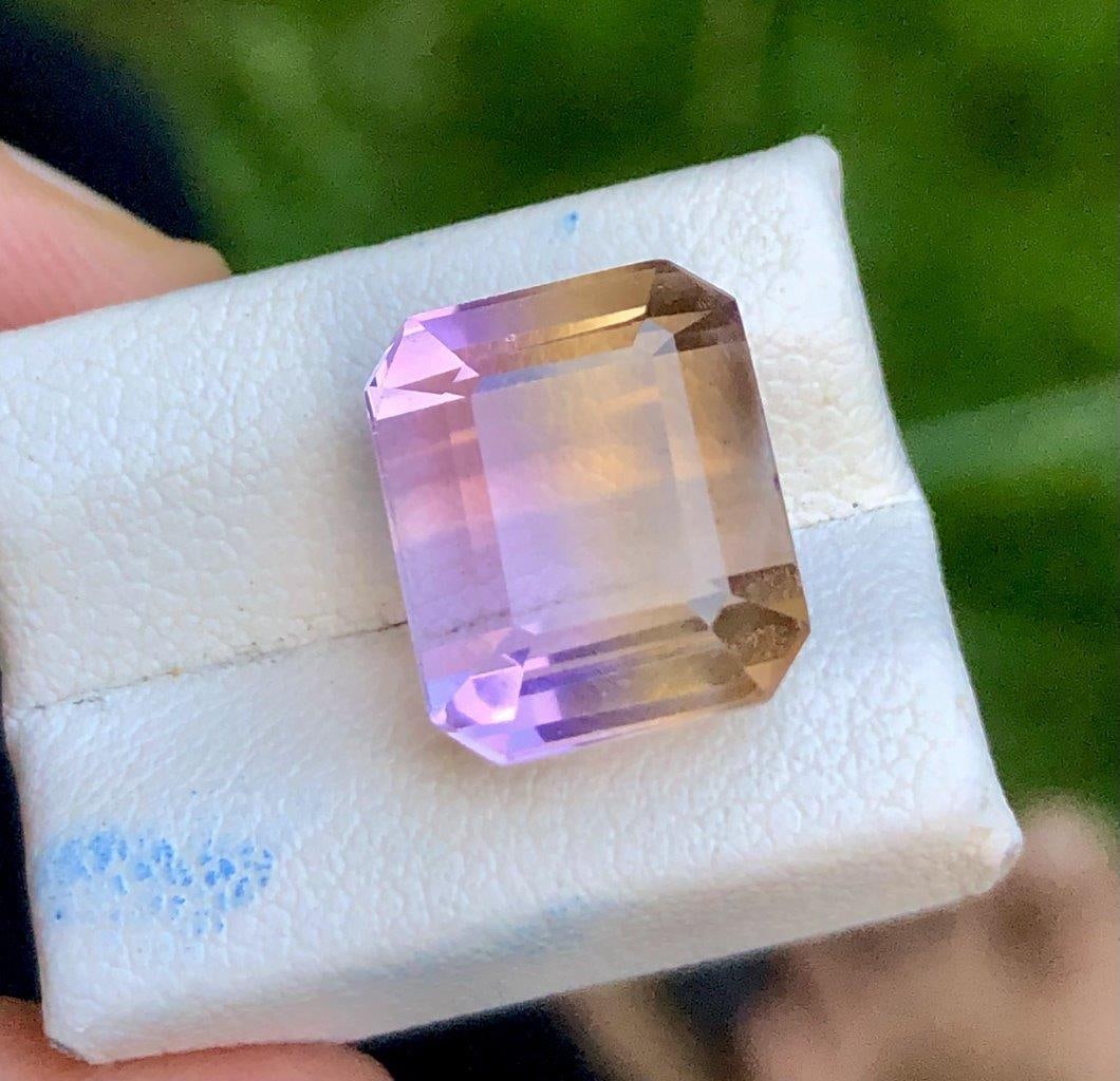 7.70 Carats Ametrine For Jewelry - 12X10X8 mm: 7.70 Carats Ametrine For Jewelry - 12X10X8 mmShipping Rate: $15.00 .shipping rates are determined by Parcel weight and destination.Combined shipping: We offer combine shipping on multiple items purcha