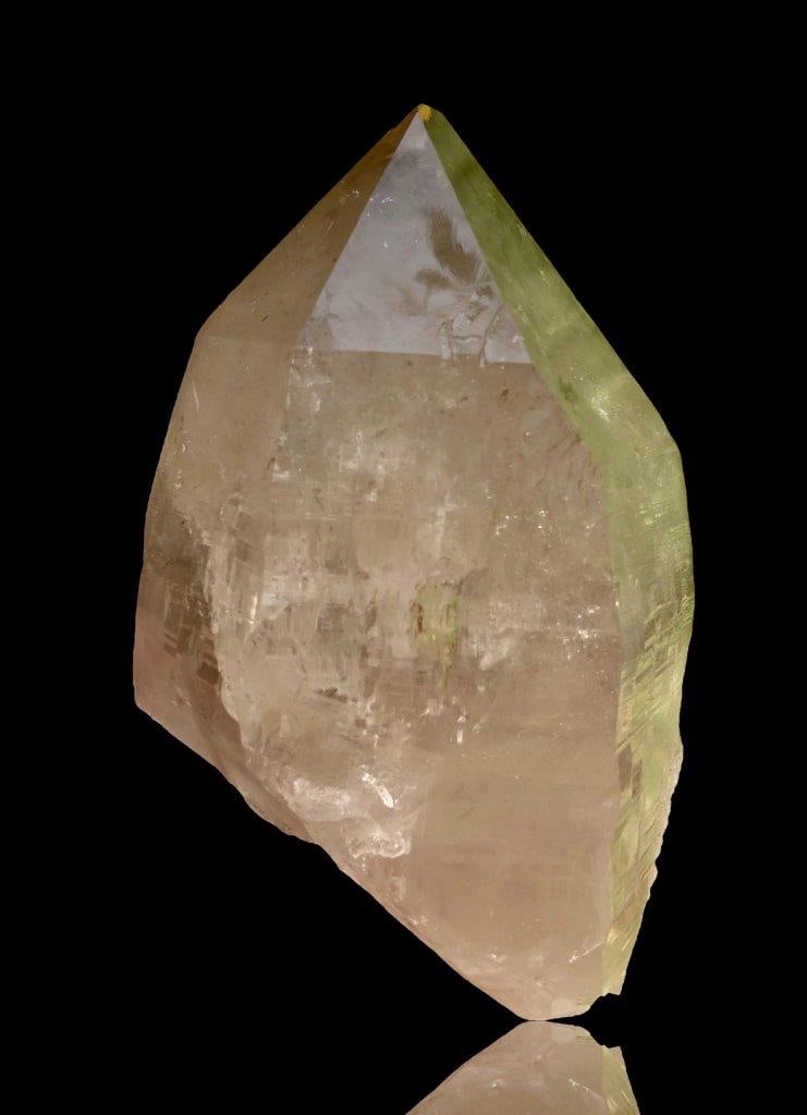 1139 Grams Perfect Quartz Crystal With Black Tourmaline - 144X90X81 mm (1 of 4)