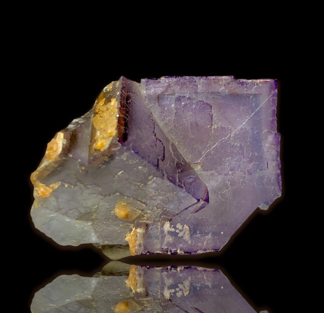 Purple Phantoms Cubic Fluorite Mineral - 88 Grams - 60X50X40$ mm: Purple Phantoms Cubic Fluorite Mineral - 88 Grams - 60X50X40 mmShipping Rate: $15.00 .shipping rates are determined by Parcel weight and destination.Combined shipping: We offer combine shipping on