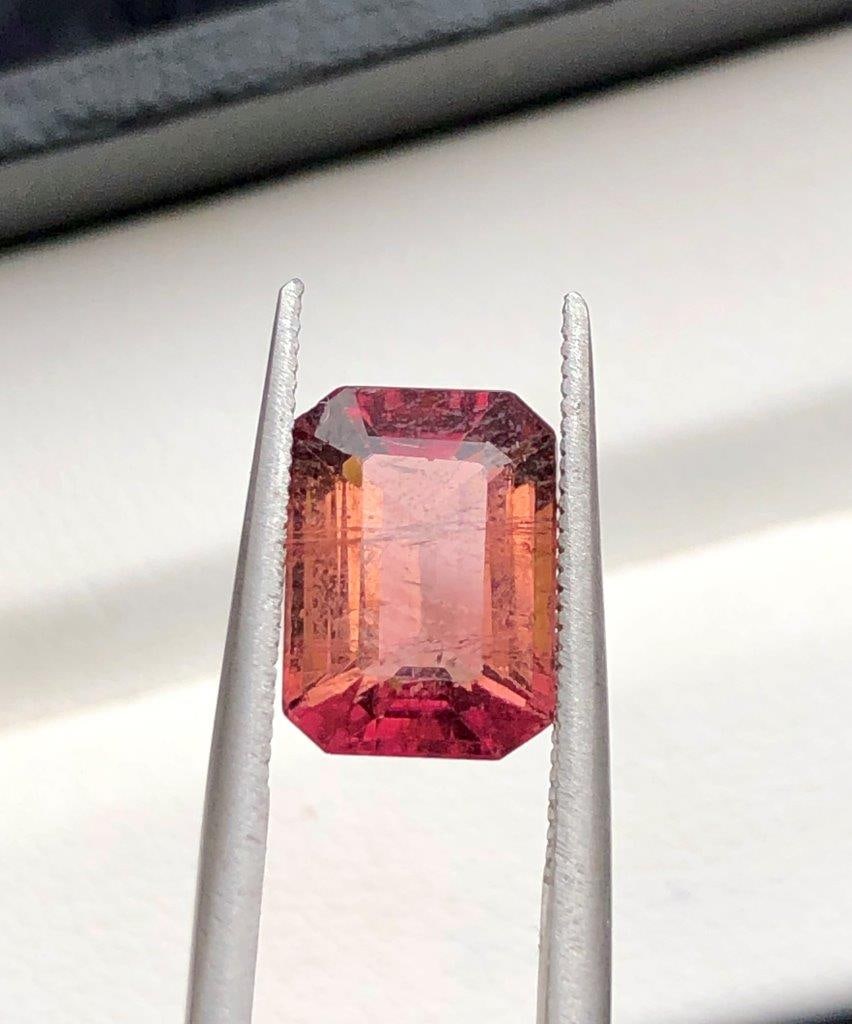 Peach Tourmaline - 2.65 Carats - 10X7X5 mm: Peach Tourmaline - 2.65 Carats - 10X7X5 mmShipping Rate: $15.00 .shipping rates are determined by Parcel weight and destination.Combined shipping: We offer combine shipping on multiple items purchased