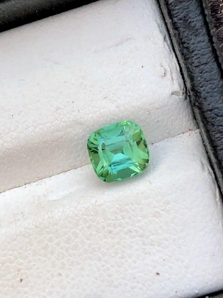 Asscher Cut Natural Tourmaline - 1.40 Carats - 7X6X5 mm: Asscher Cut Natural Tourmaline - 1.40 Carats - 7X6X5 mm Shipping Rate: $15.00 .shipping rates are determined by Parcel weight and destination.Combined shipping: We offer combine shipping on multiple i