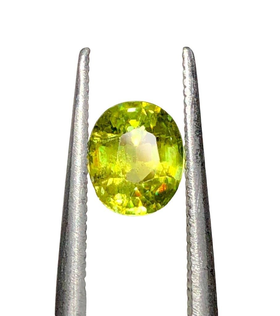 1.50 Carats Natural Fire Sphene - 7X6X4 mm: 1.50 Carats Natural Fire Sphene - 7X6X4 mm Shipping Rate: FREE SHIPPINGshipping rates are FREE WORLDWIDECombined shipping: We offer combine shipping on multiple items purchased to reduce shipping cost