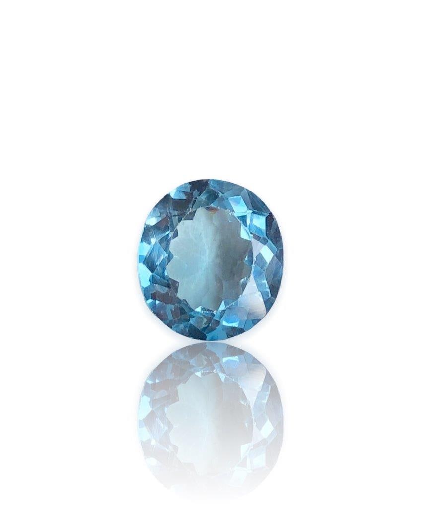 London Blue Topaz - 13.55 Carats - 16X15X7 mm (1 of 3)