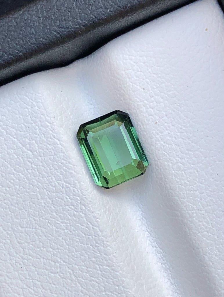 1.50 Carats Mint Green Tourmaline Gemstone - 7X6X4 mm (1 of 4)