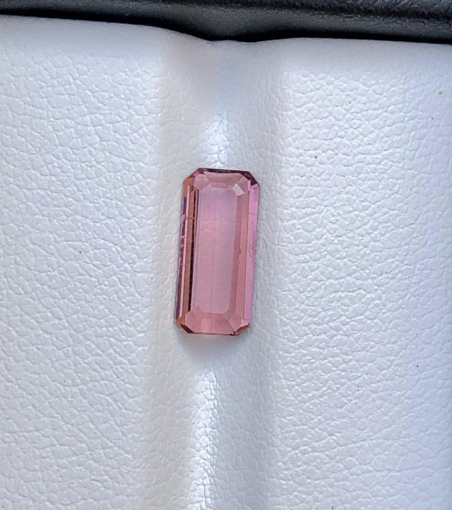 Baby Pink Natural Tourmaline Gemstone - 1.45 Carats - 11X5X3 mm: Baby Pink Natural Tourmaline Gemstone - 1.45 Carats - 11X5X3 mm FREE SHIPPING: