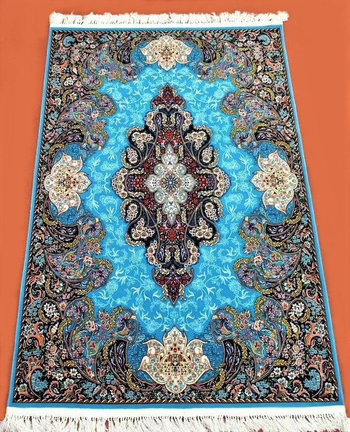 Afghan Hirati Wool Rug (1 of 4)