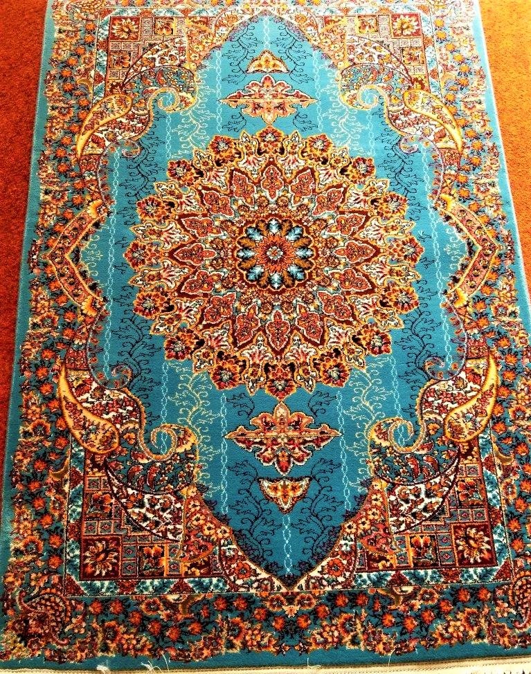 Kirman Afghan Rug (1 of 4)