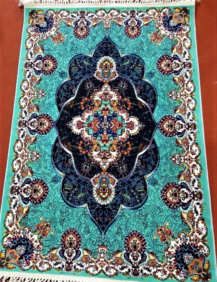 Afghan Hirati Wool Rug (1 of 3)