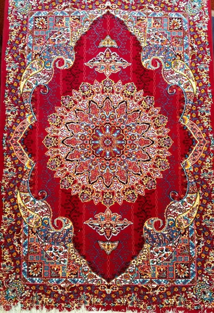 Kirman Afghan Rug (1 of 3)