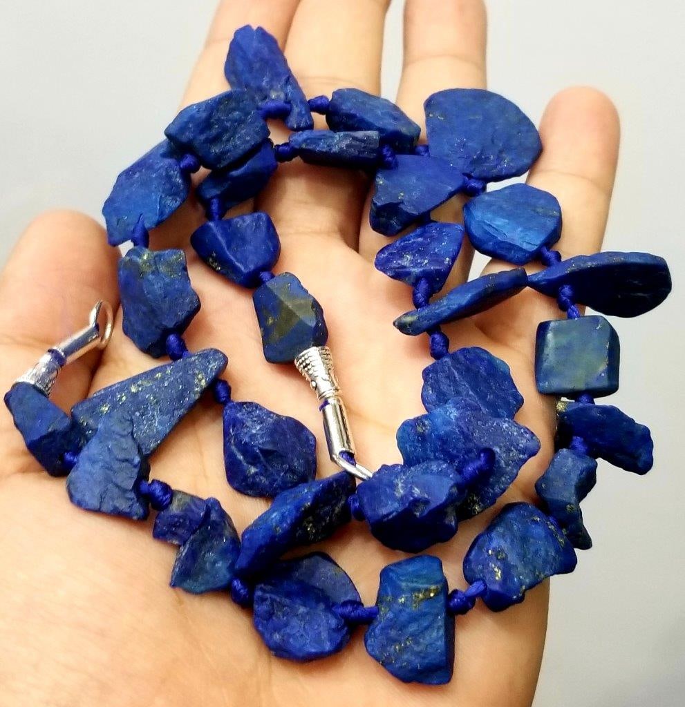 LAPIS LAZULI NECKLACE IN EGYPTAIN STYLE (1 of 3)