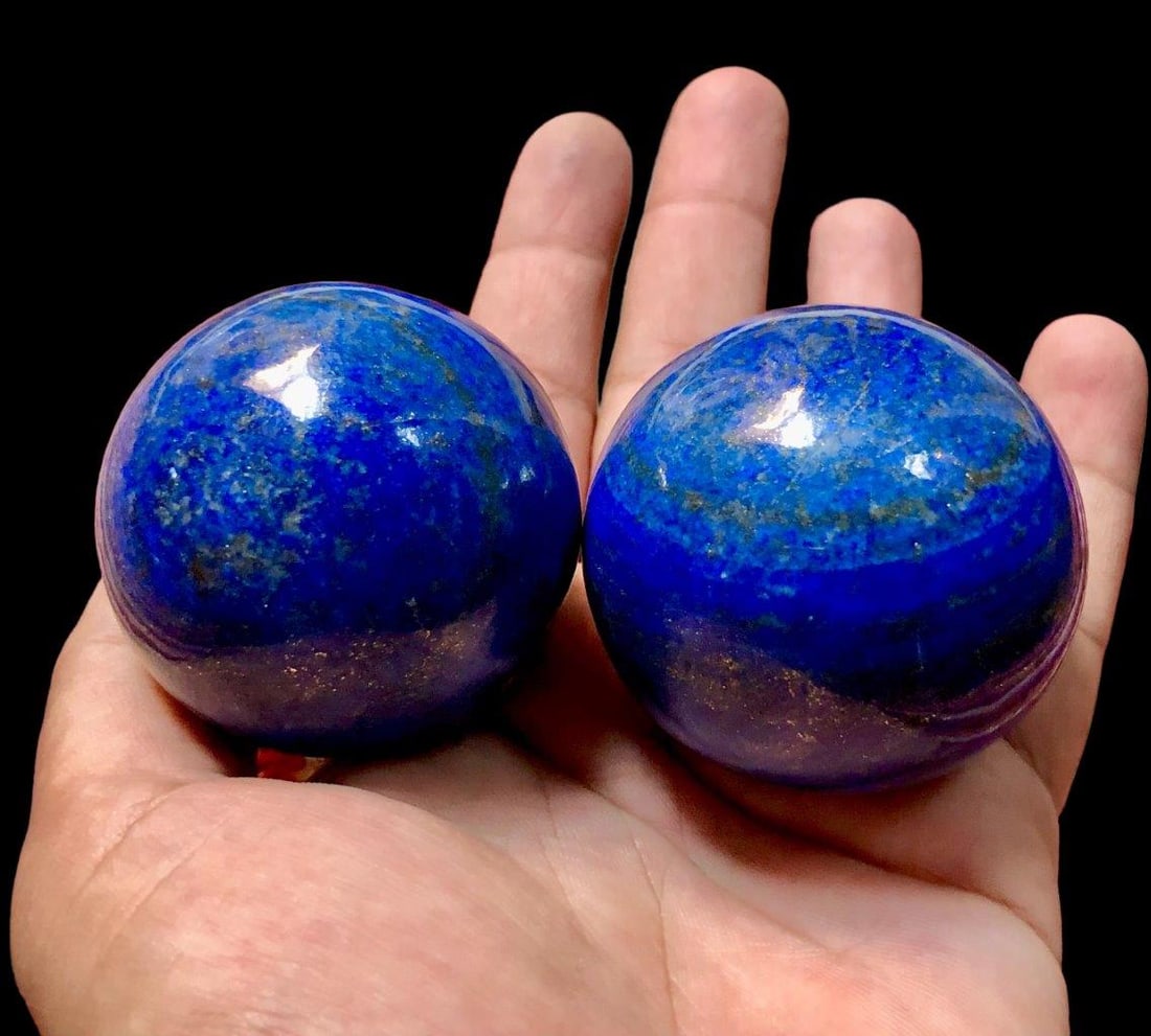 Lapis Lazuli Spheres - 400 Grams (1 of 2)