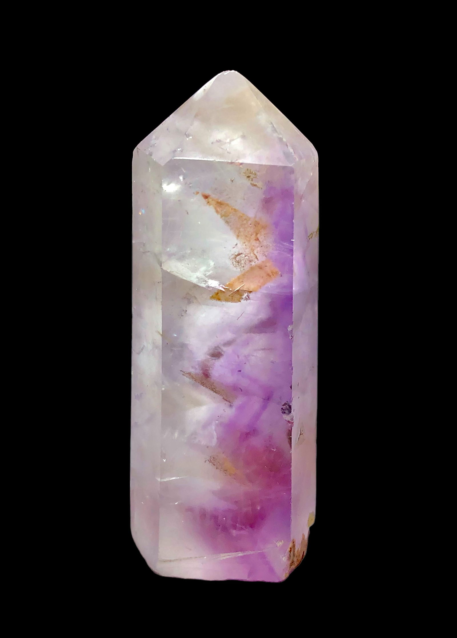 Natural Polished Fluorite Healing Point Tower: Natural Polished Fluorite Healing Point Tower Shipping: $30.00. Shipping rates are determined by Parcel weight and destination.