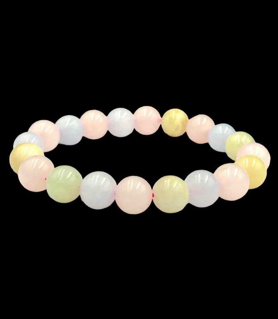 Mix Calcite Charm Beaded Bracelet - 2