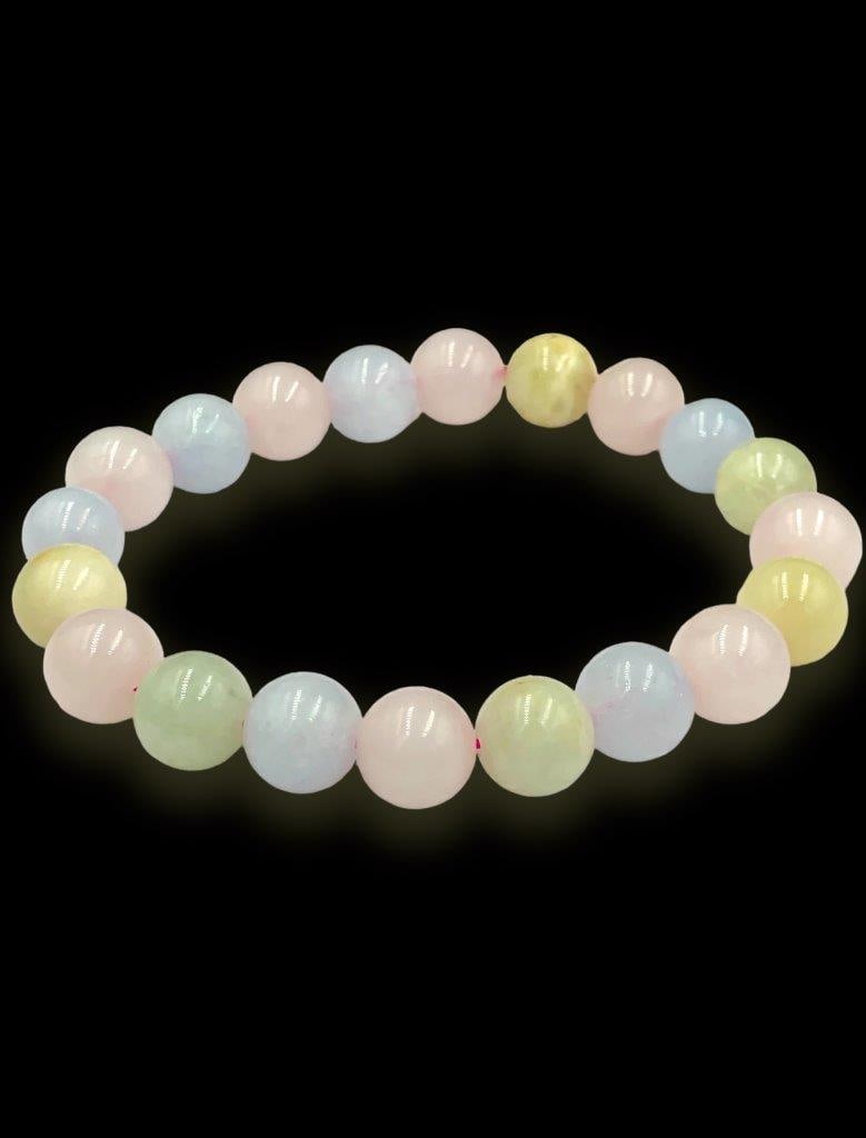Mix Calcite Charm Beaded Bracelet - 3