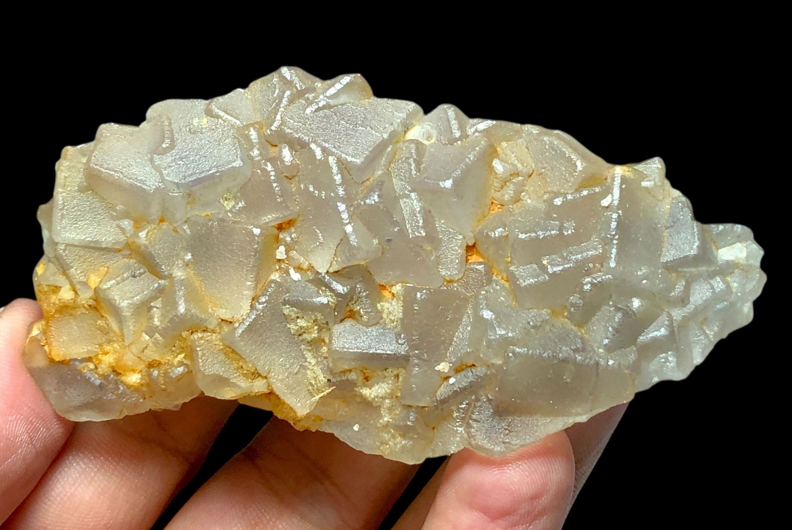 117.43 grams Cubic Fluorite Mineral Specimen - 90X45X20 mm (1 of 3)